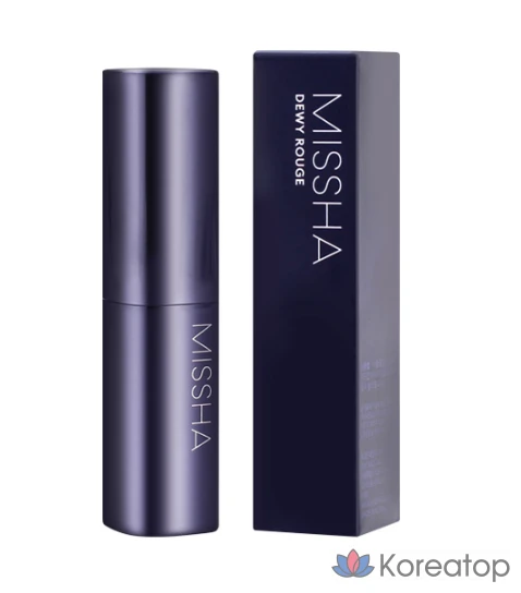 Помада Missha Dewy Rouge, 1 шт., оттенок Mellow Peach., фото 4