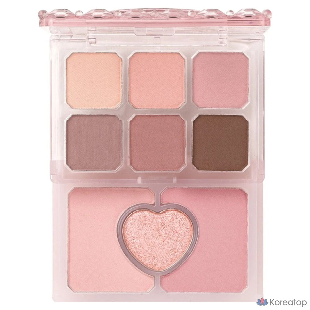 Палетка теней Etude House My Little Palette, оттенок 03 Mute Haeng Harurara, 7.3 г, 1 шт.