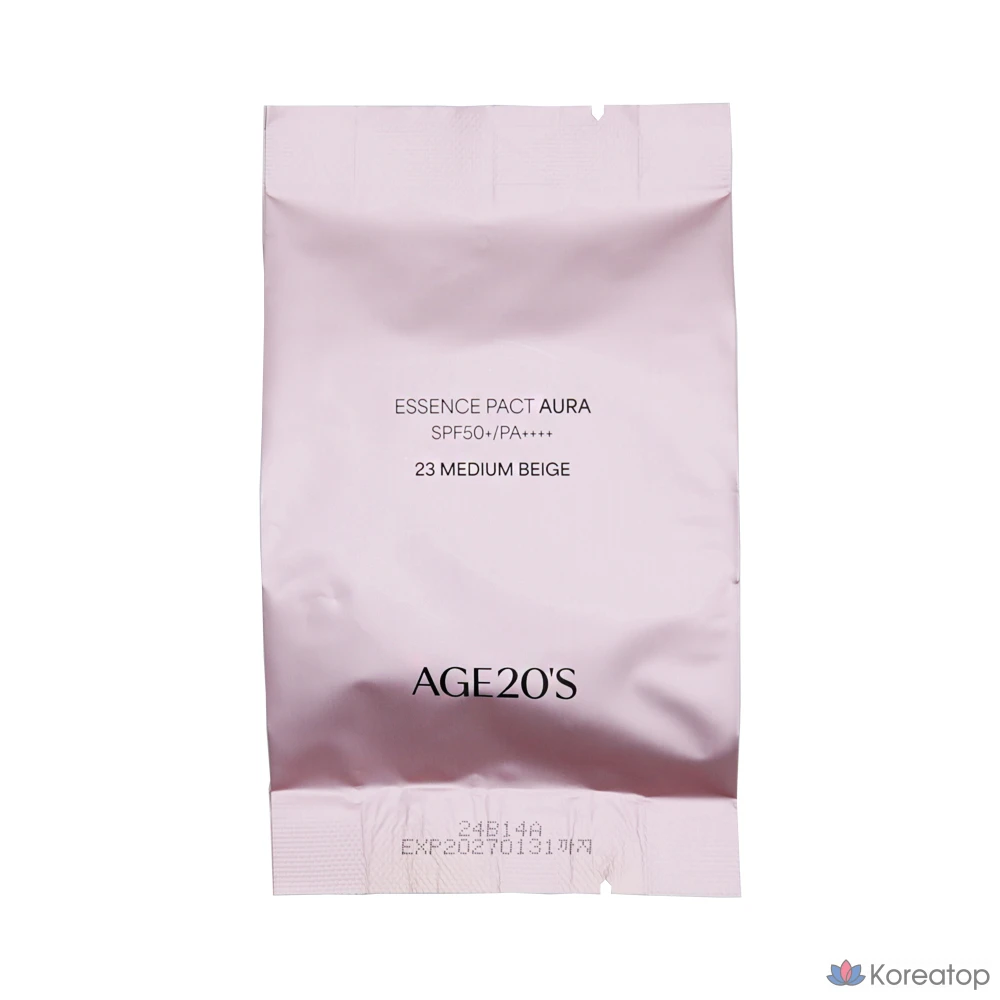 Сменный блок для косметики AGE20 Aura Edition Essence Cover Pact, 14 г, 1 шт., № 21.