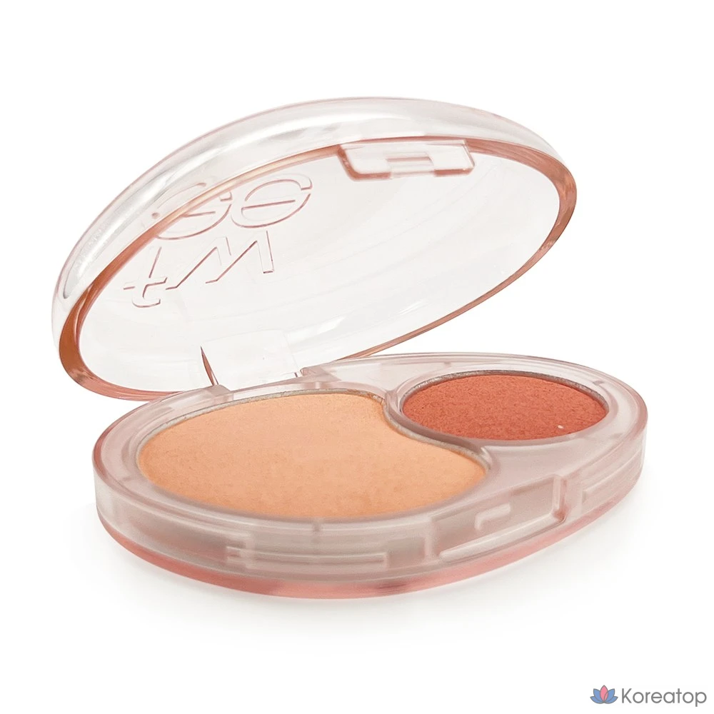 Румяна Puy Mellow Dual Blusher, CR01 Juicy Smile, 1 шт.