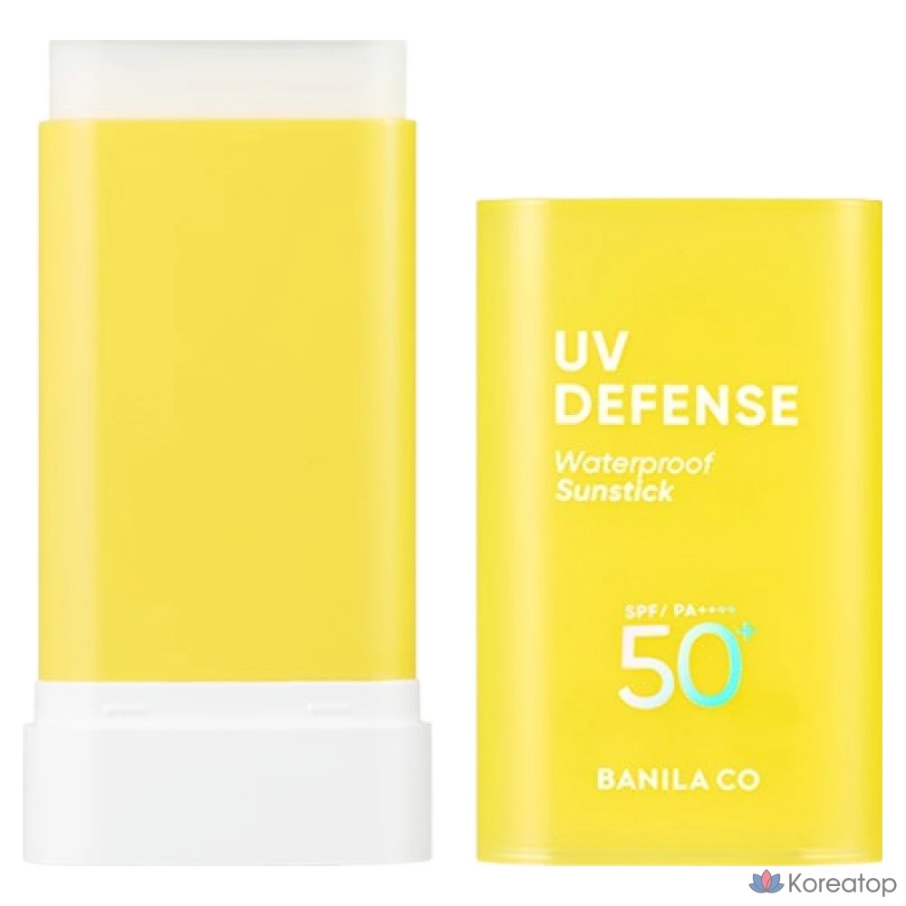 Водостойкий солнцезащитный стик Vanillaco UV Defense SPF50+ PA++++, 18,5 г, 1 шт.