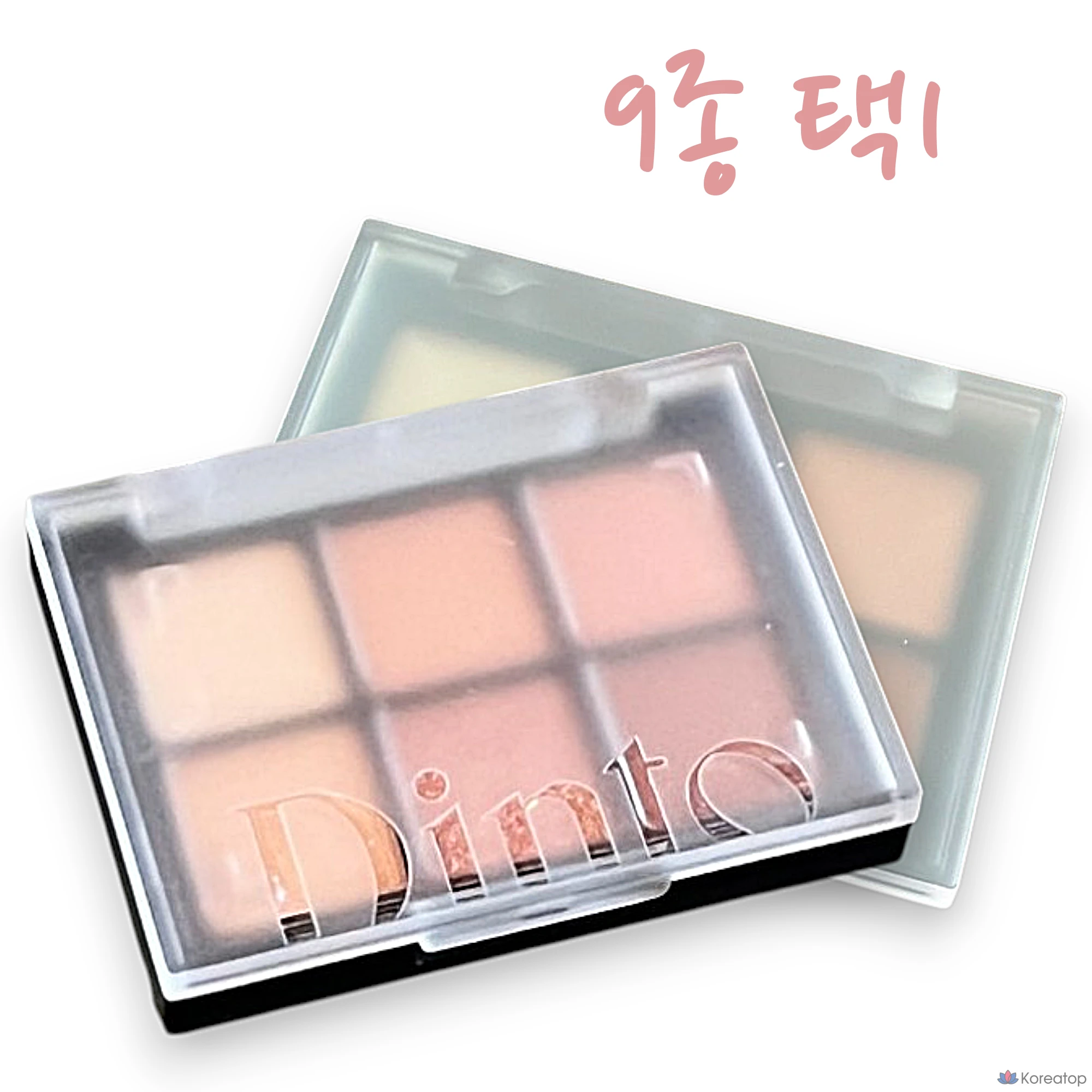 Тени для век Dinto Blur Finish, 9 видов, 1 шт.