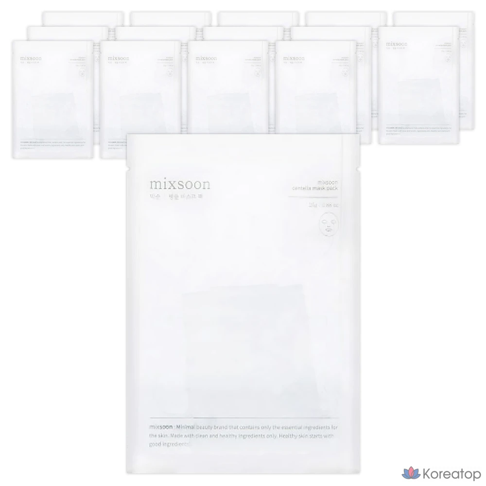 Набор из 3 масок для лица Mixoon Bottle Grass Mask Pack, 5 штук.