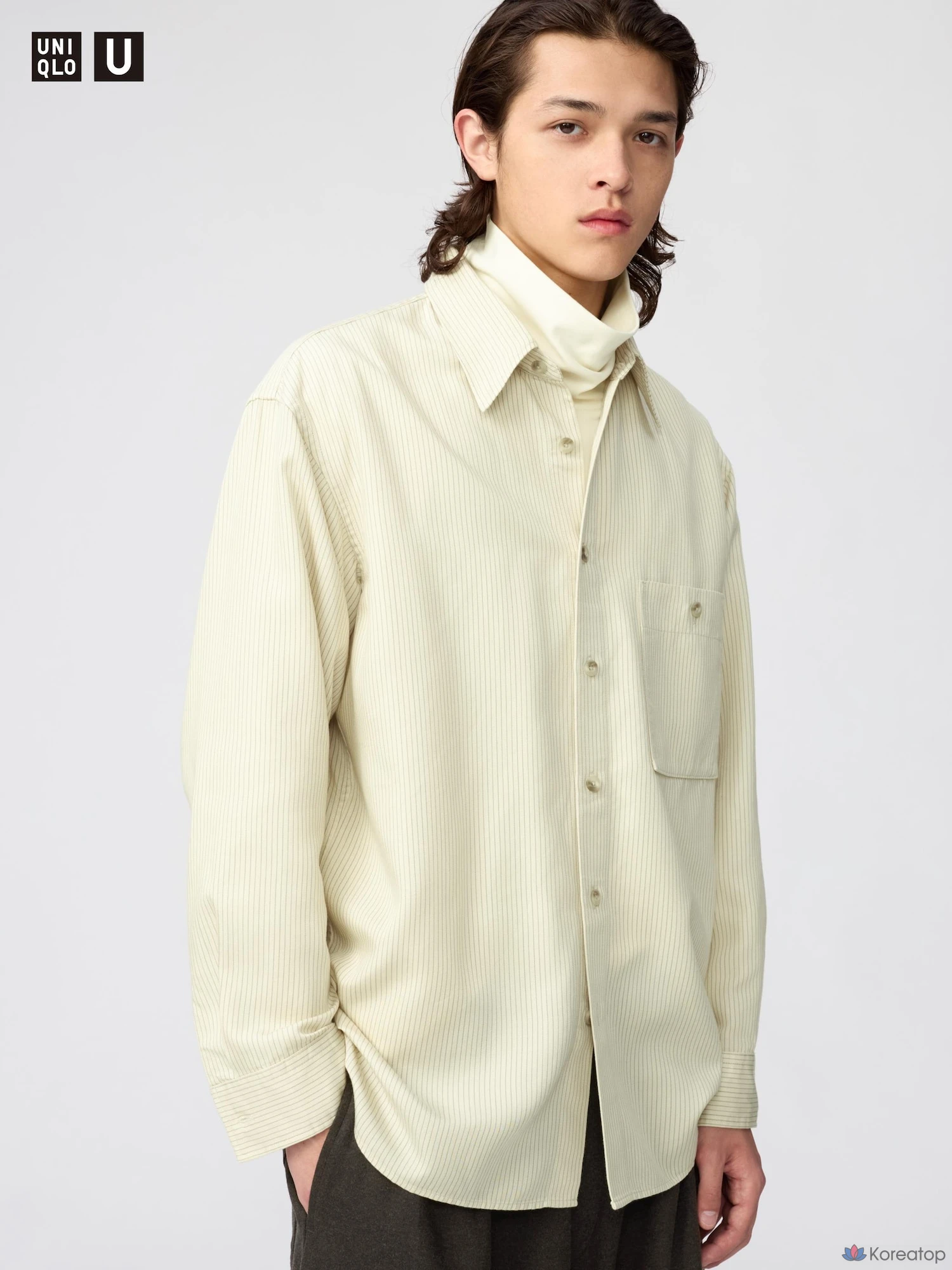 Рубашка Uniqlo Drape Shirt