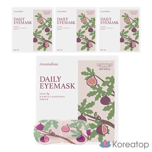 Маска для глаз с экстрактом фигового дерева, 4 шт., 5 листов