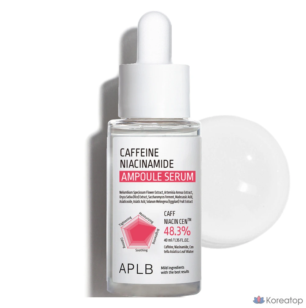 Сыворотка-ампула APLB с кофеином и ниацинамидом, 1 шт., 40 мл