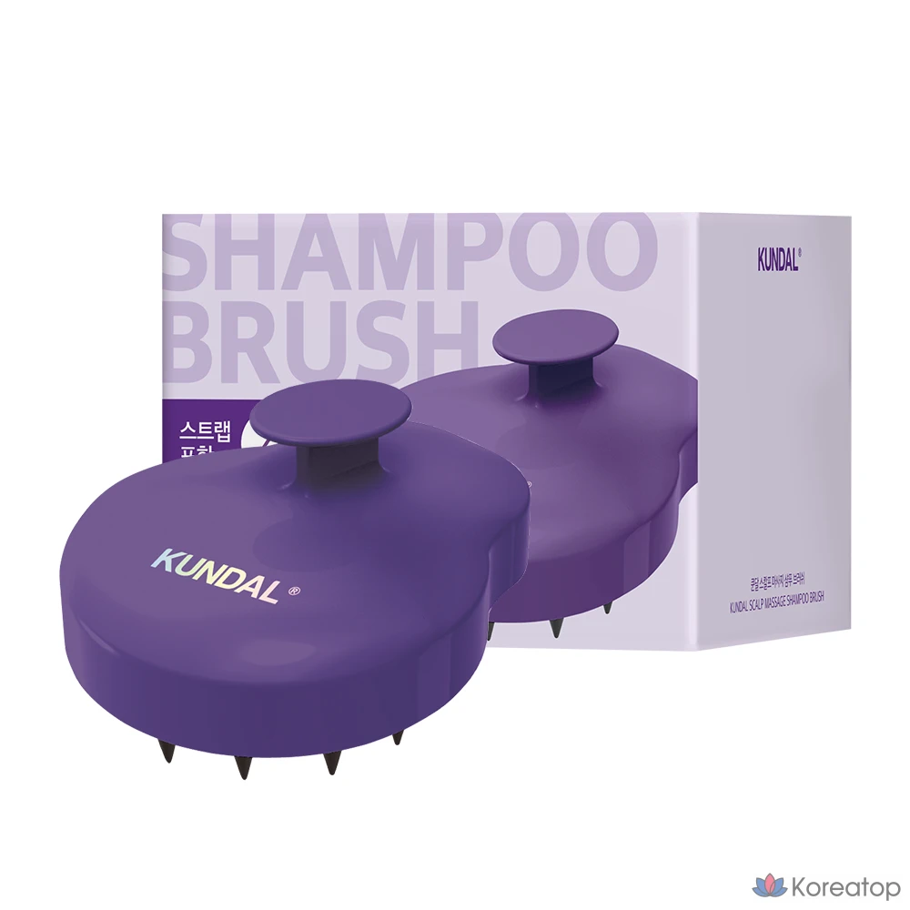 Массажная щетка для мытья головы Kundal, 1 шт.