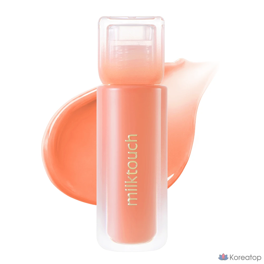 Глосс для губ Milk Touch Dew Stain Sheer Lip Gloss, оттенок 10 Tangerine Pop, 1 шт.