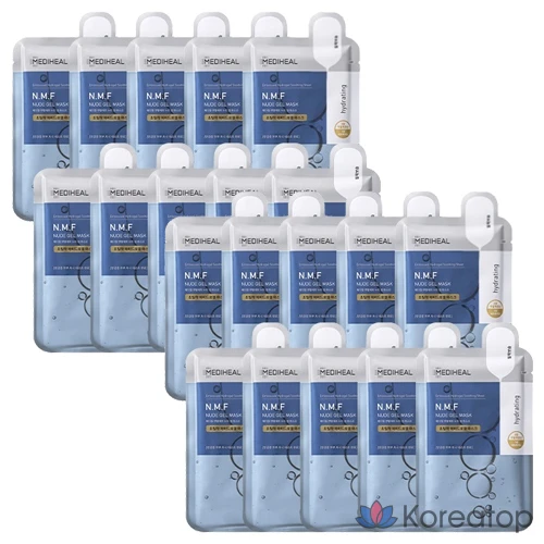 Гелевая маска Mediheal NMF Nude, 10 штук, 2 упаковки