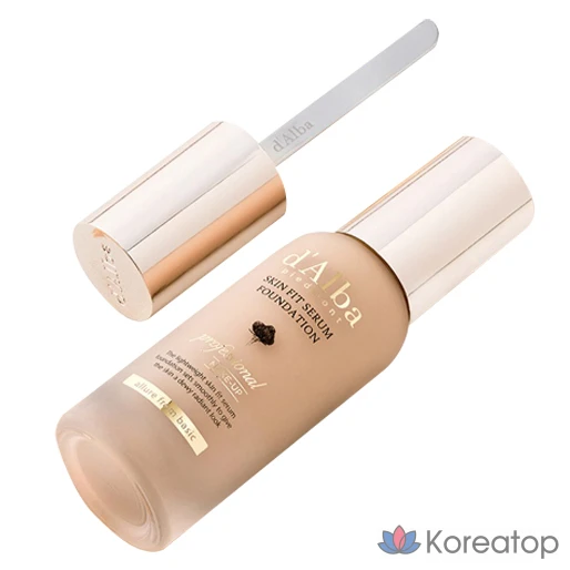 Шпатель для тональной основы D'alba Skin Fit Serum Foundation Spatula, 40 мл, 1 шт., № 23