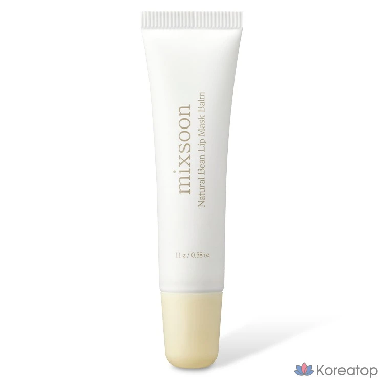 Натуральный соевый бальзам для губ Mixoon, 1 шт., 11 г, бесцветный.