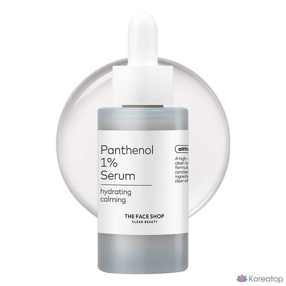 Увлажняющая и успокаивающая сыворотка The Face Shop Ultimate с пантенолом 1%, 1 шт., 30 мл