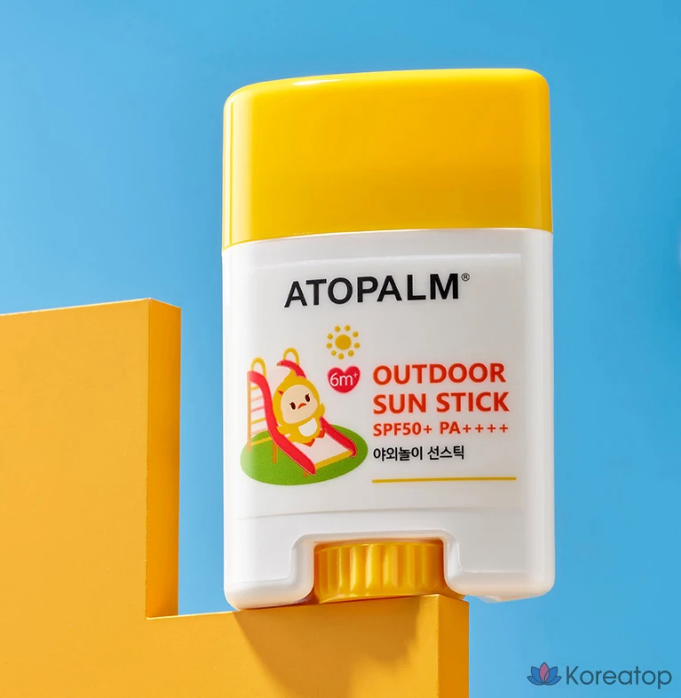 Солнцезащитный стик Atopalm Outdoor Play для малышей SPF50+ PA++++, 21 г, 1 шт.