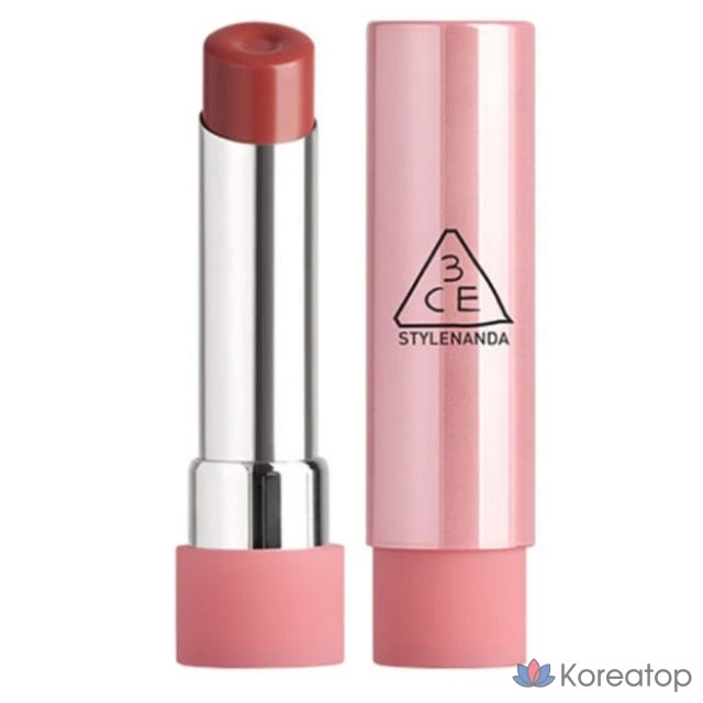 3CE Glaze Lip Glow, 1 шт., 3,2 г, персиковый пилинг