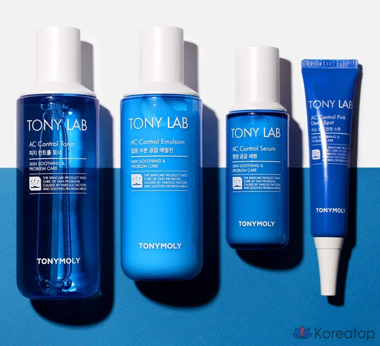 Набор косметики Tony Moly Tony Lab AC Control Skincare (2 предмета, 3 предмета), фото 3