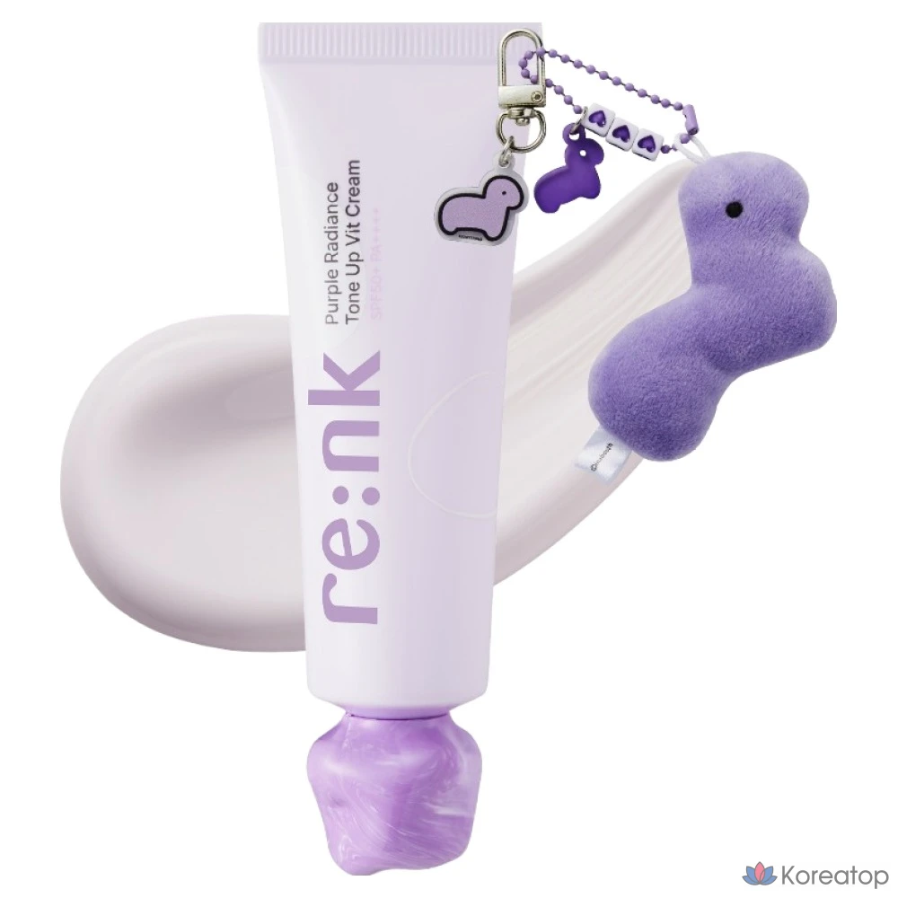 Lienka Radiance Tone Up Light Cream SPF50+ PA++++, фиолетовый, 50 мл, 1 шт.