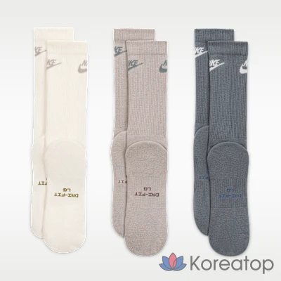 Носки Nike Everyday Elevated Crew Socks, 3 пары, фото 3