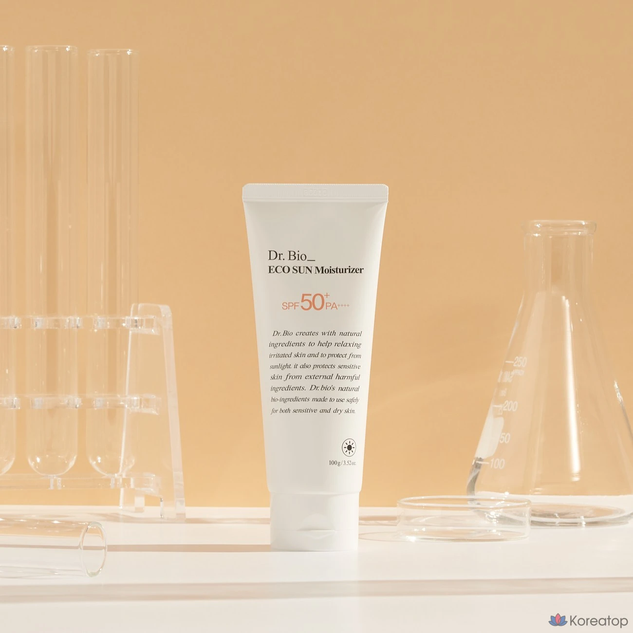 Увлажняющий солнцезащитный крем Dr. Bio Eco SPF50+ PA++++, 100 г, 1 шт.