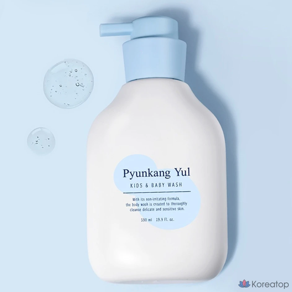 Детский гель для душа Pyungangyul с ароматом сладких трав, 590 мл, 1 шт.