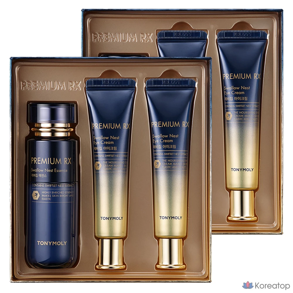 Tony Moly Premium RX Эссенция и крем для глаз «Ласточкино гнездо», 2 комплекта.