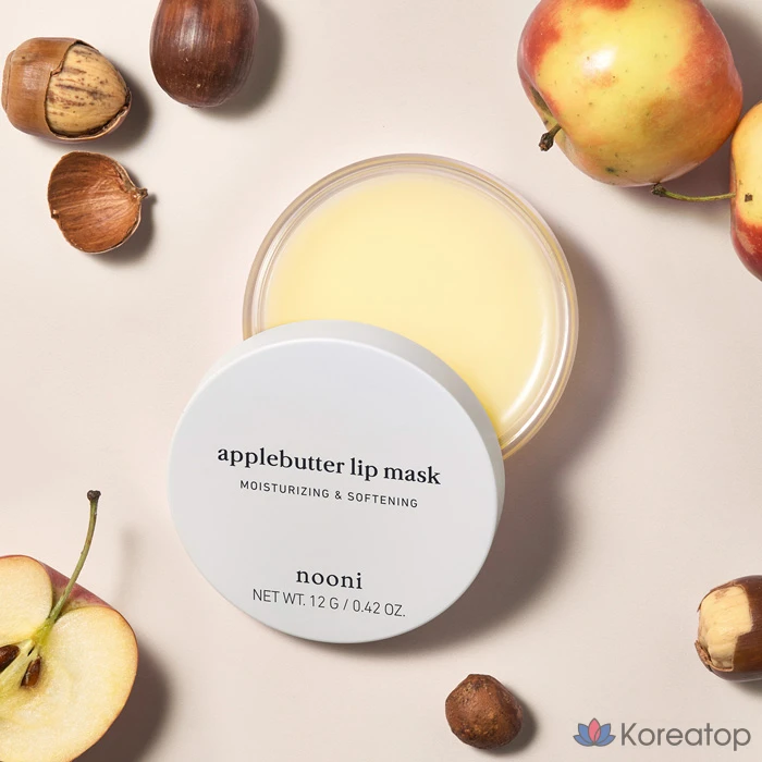 Маска для губ Nuni с маслом яблока, 12 г, 1 упаковка, 2 упаковки, фото 3