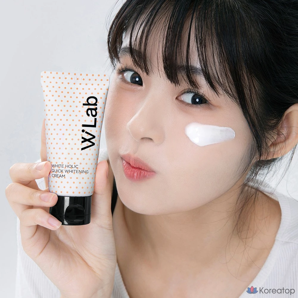 Крем для быстрого осветления и выравнивания тона кожи Whiteholic Quick Whitening Tone-Up Cream, 100 мл, 1 шт.