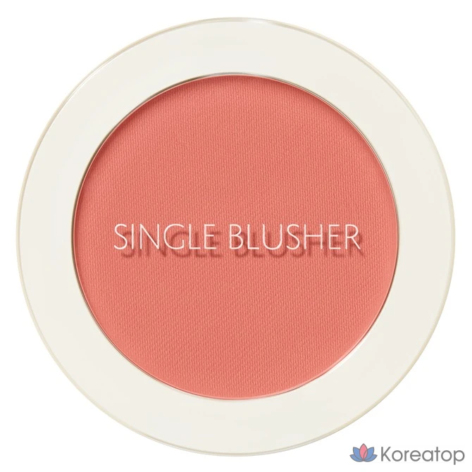 Румяна The Saem Saemmul Single Blusher 5 г, CR02 Baby Coral, 1 шт.