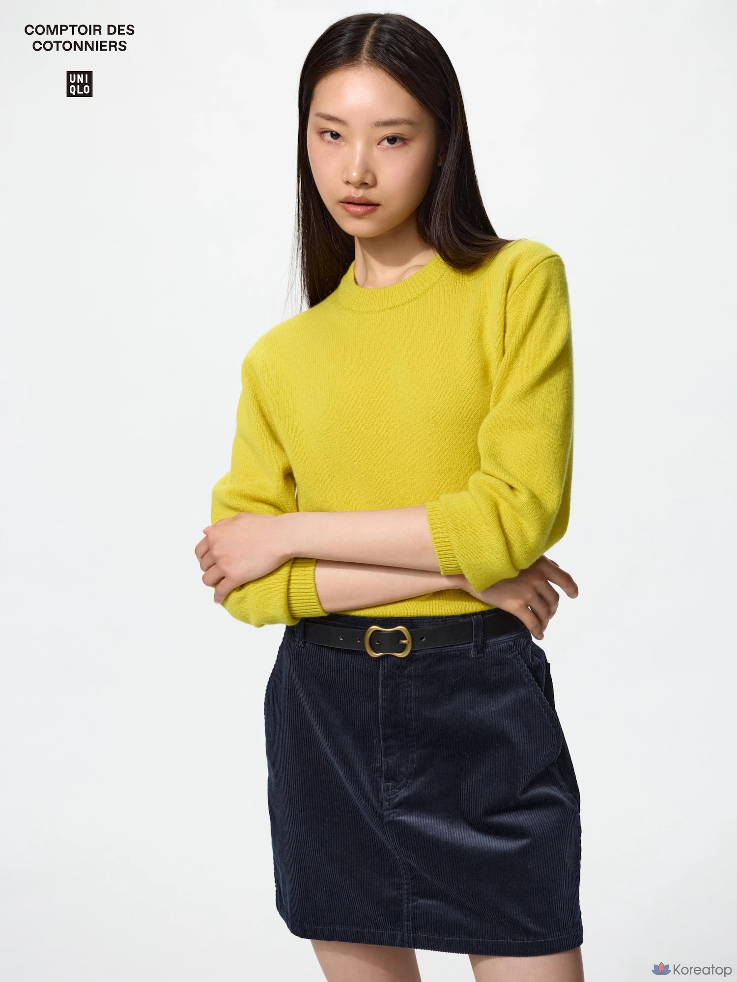 Юбка Uniqlo Corduroy Mini Skirt