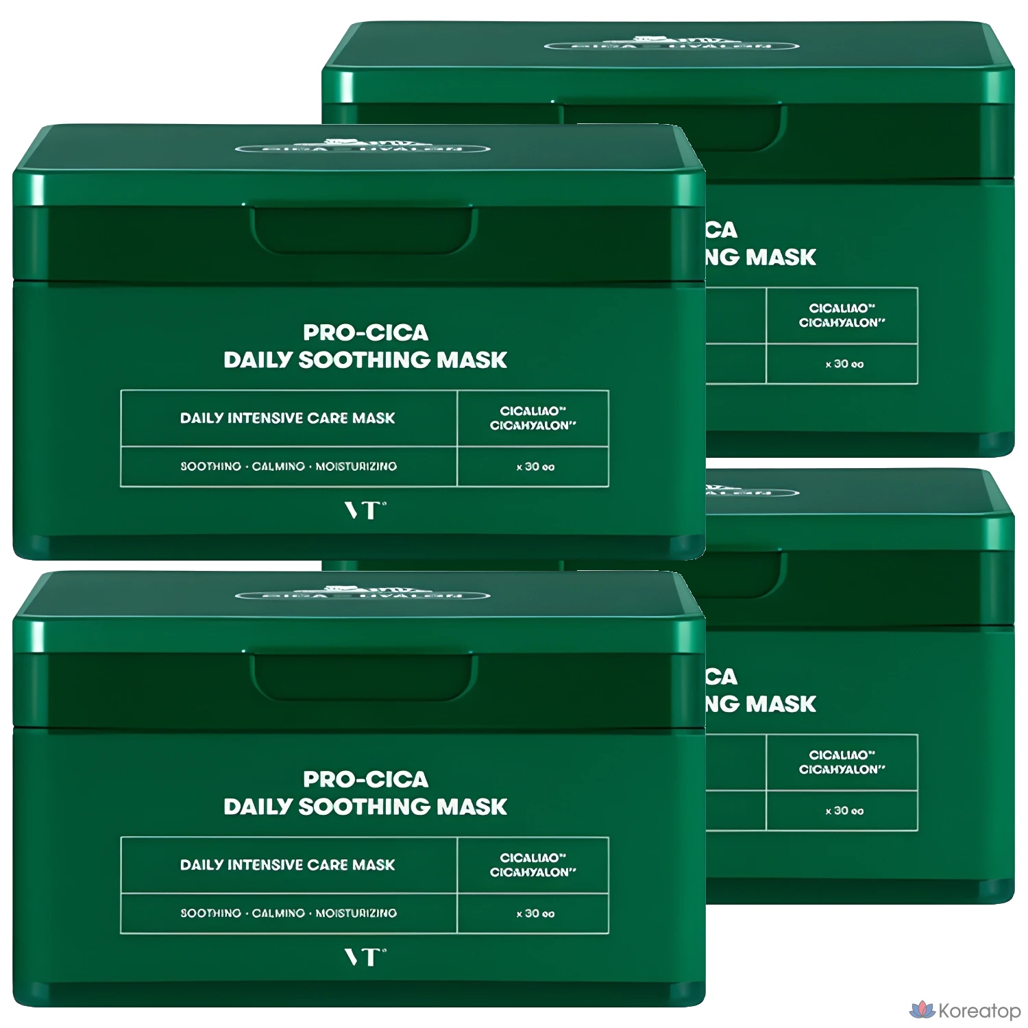 Тканевая маска для лица VT Cosmetics Pro Cica Daily Soothing Mask, 120 шт.