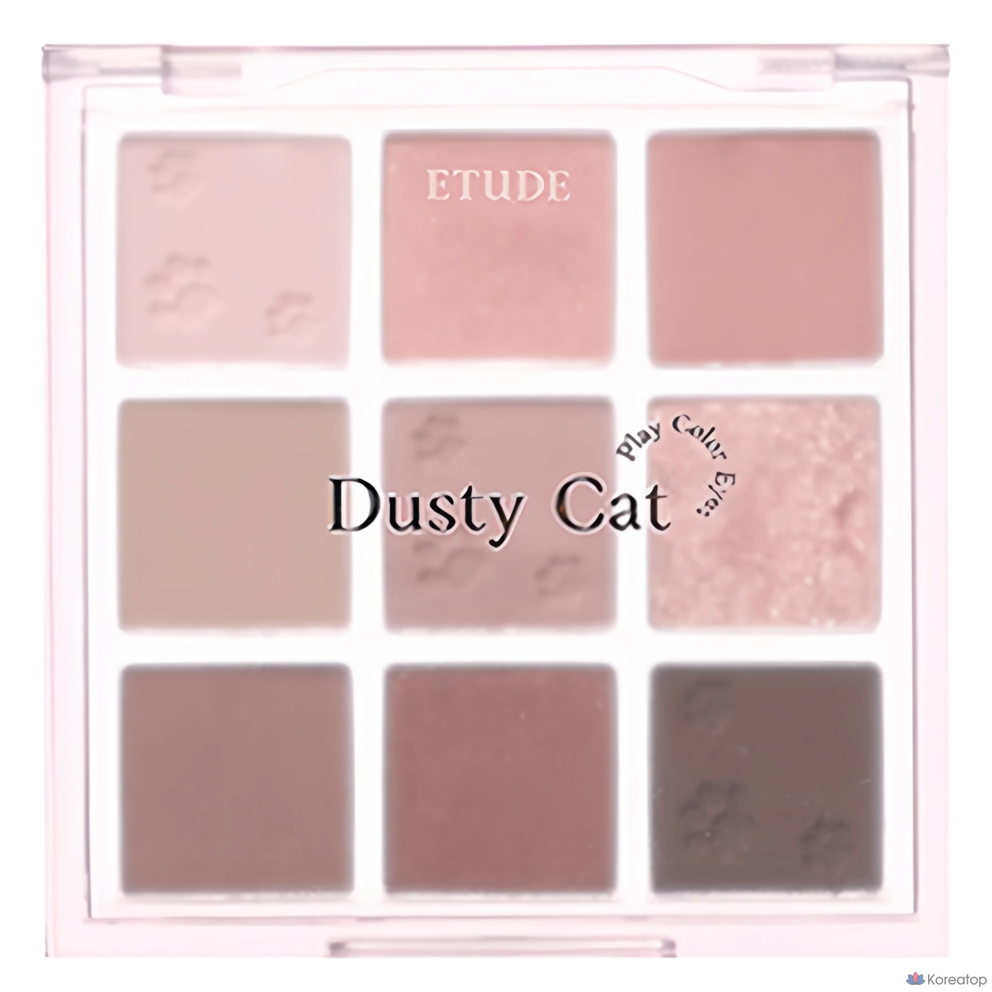 Палетка теней для век Etude House Play Color Eyes, оттенок «Пыльный кот», 1 шт.