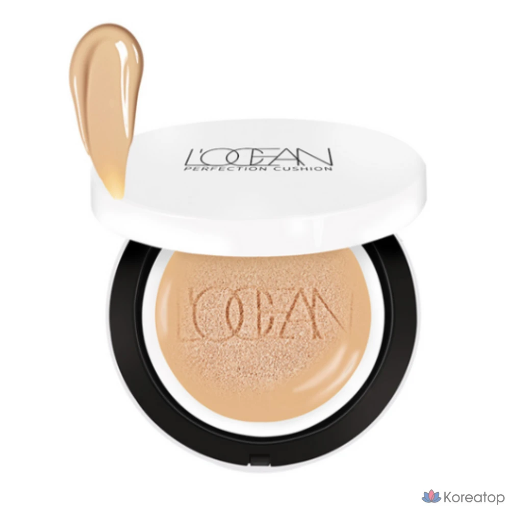 Тональный крем-кушон L'OCEAN Perfection Cushion Pact 25 г, № 21 VN Vienna, 1 шт.