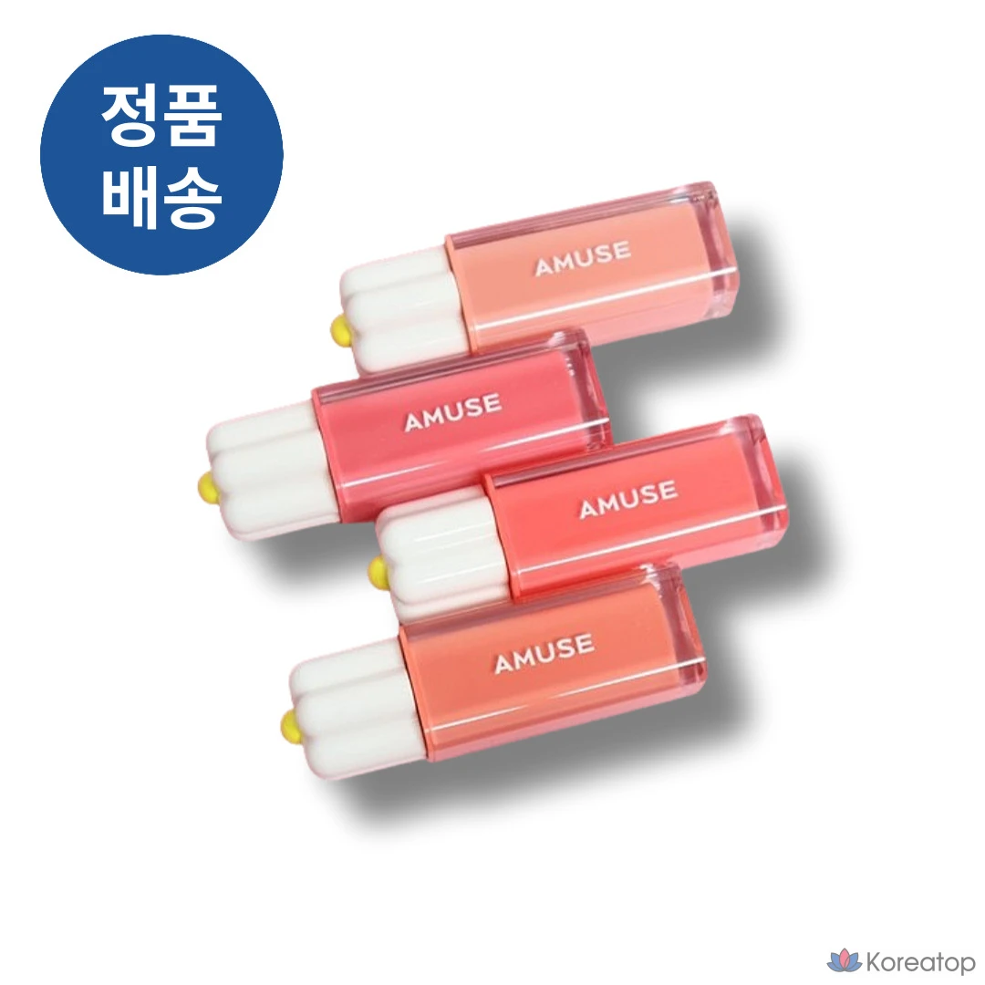 Amuse Dew Tint I Flower Water Tint Высокоувлажняющий Стойкий Водный Оттенок Теплый Холодный Цвет Веганский Прозрачный Блеск Увлажняющий Освежающий #02 Sandeul, 1 шт.