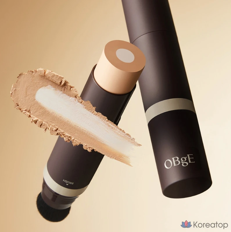 Тональный крем OBge Natural Cover для мужчин, 13 г, № 1, цвет слоновой кости, 1 шт., фото 6