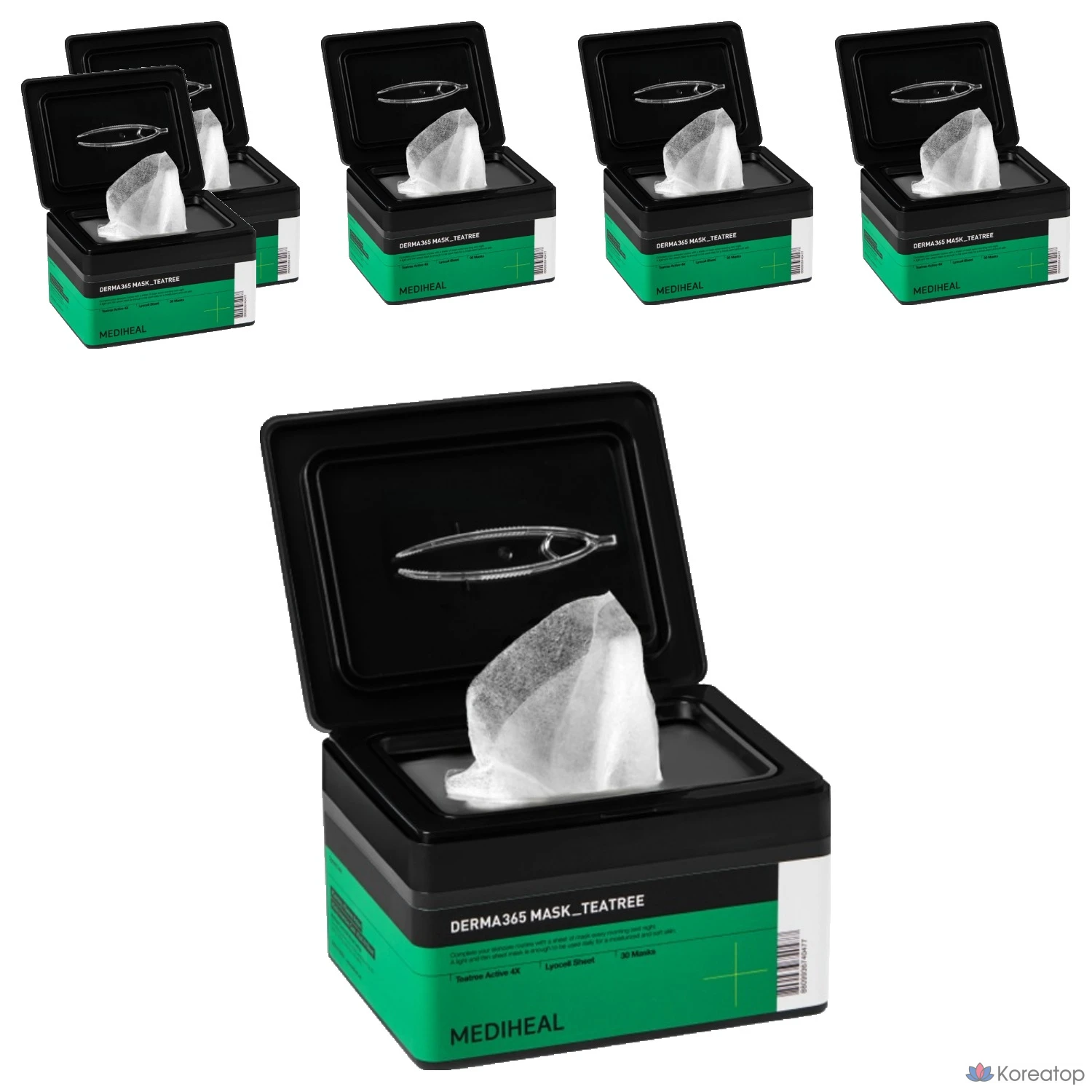 Тканевая маска для лица MEDIHEAL Derma365 Mask Tea Tree, 180 шт.