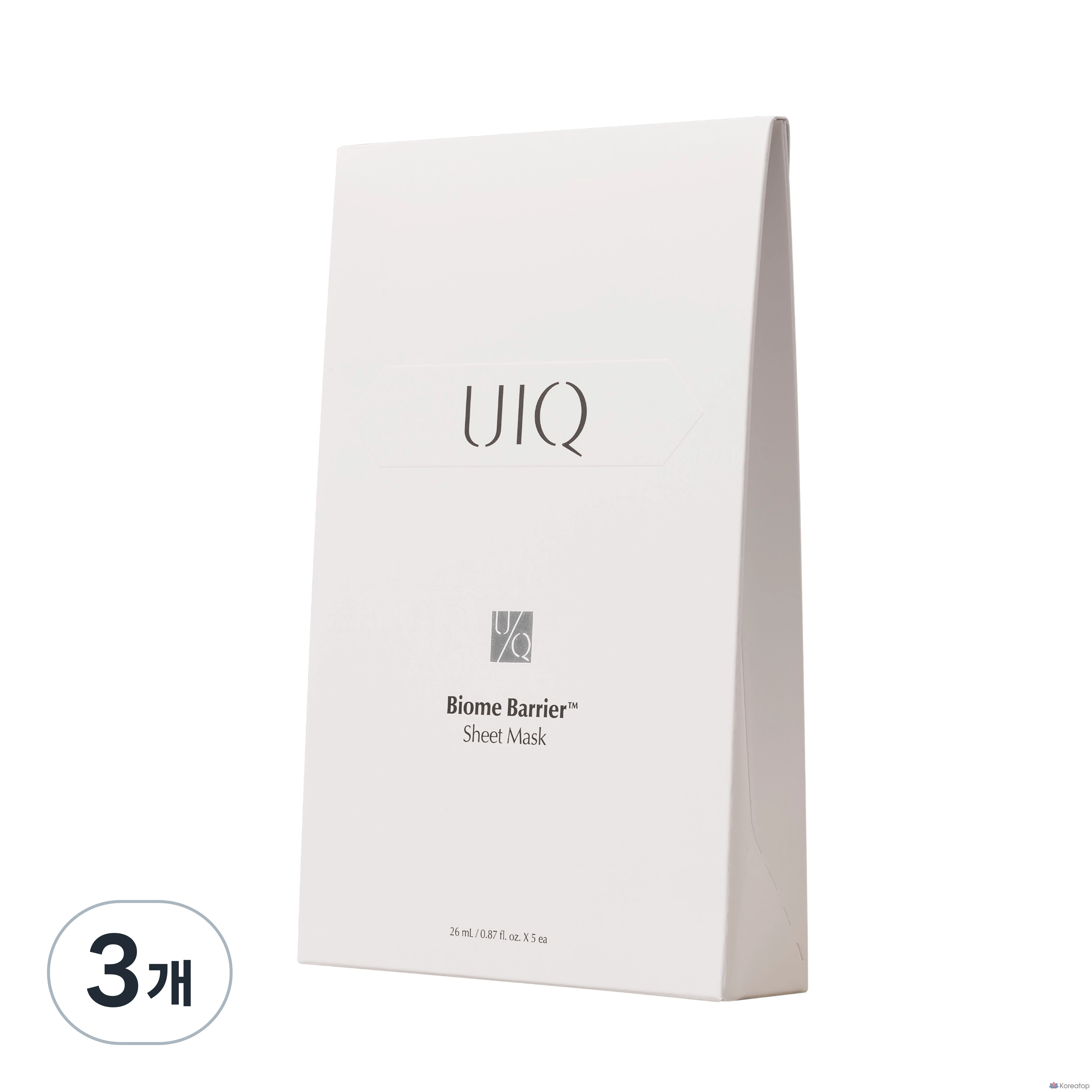 Защитные тканевые маски UIQ Biome, 3 шт., 5 штук