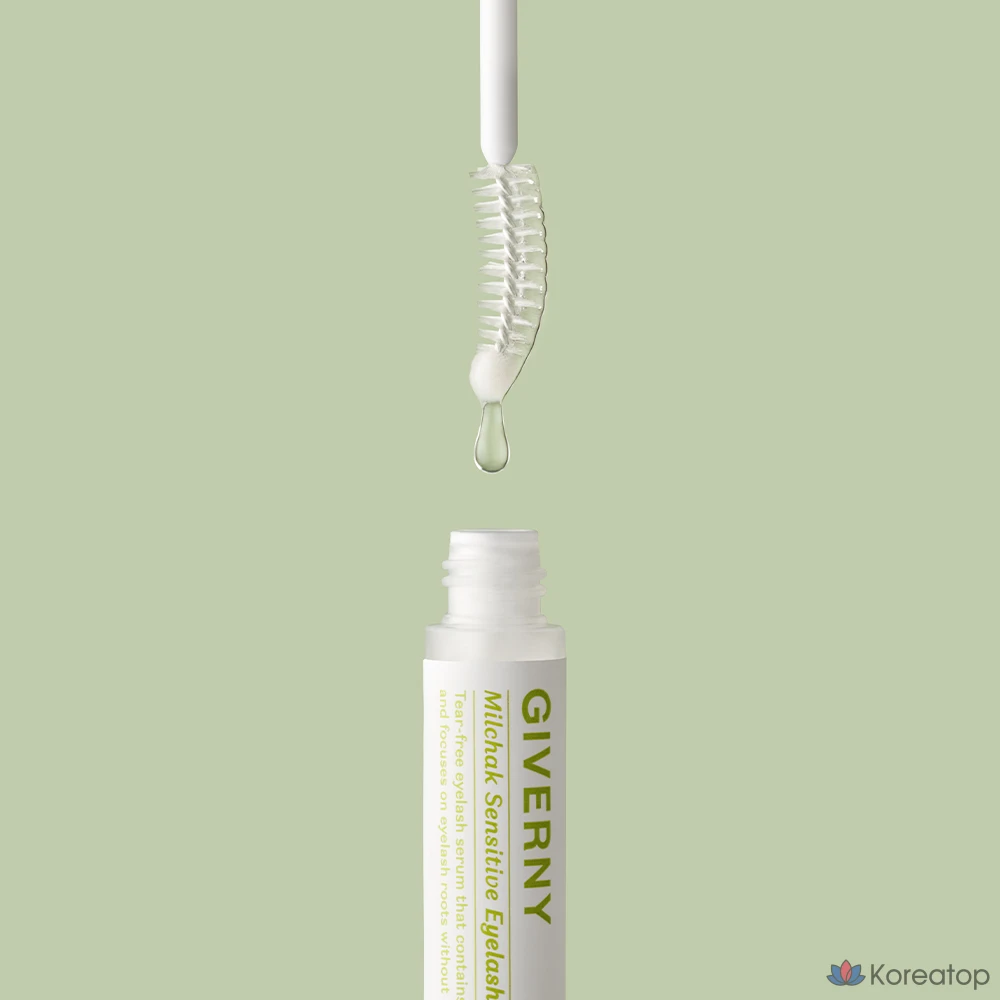 Сыворотка для чувствительных ресниц Giverny Close-Fit, питательная сыворотка для ресниц, 8 г, 1 шт.