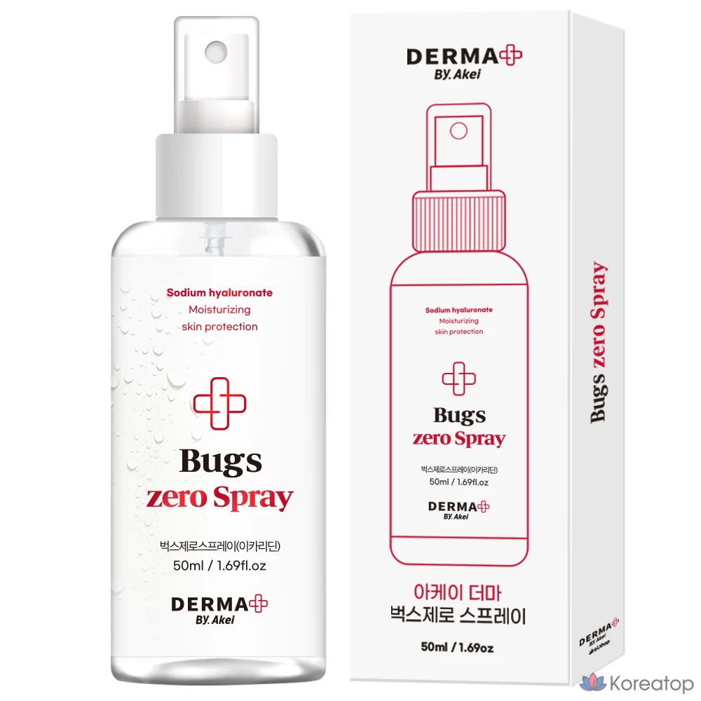 Спрей Akei Derma+ Bugs Zero, 50 мл, 1 шт.