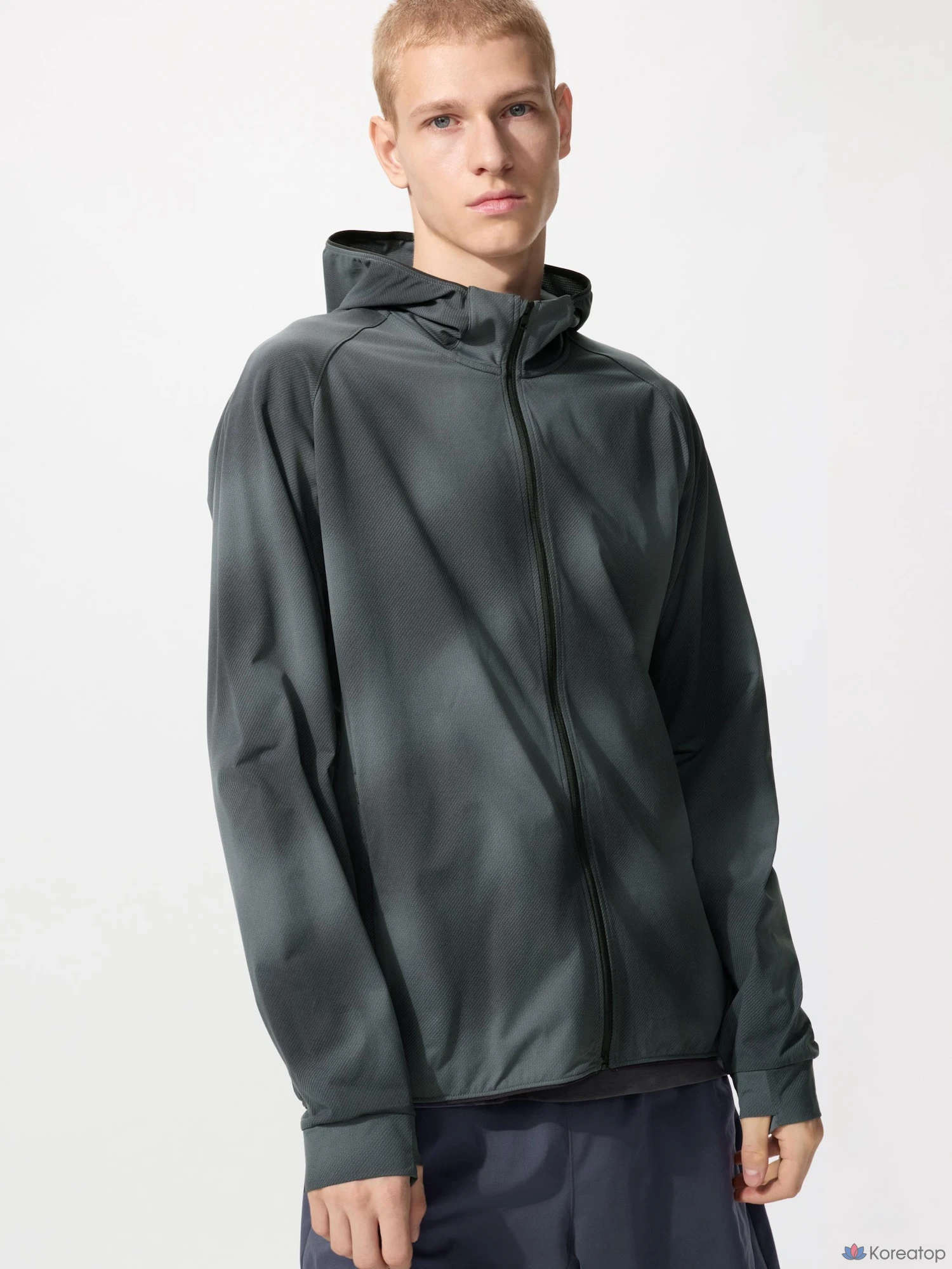 Парка Uniqlo DRY-EX UV Protection Full-Zip Parka (Print)