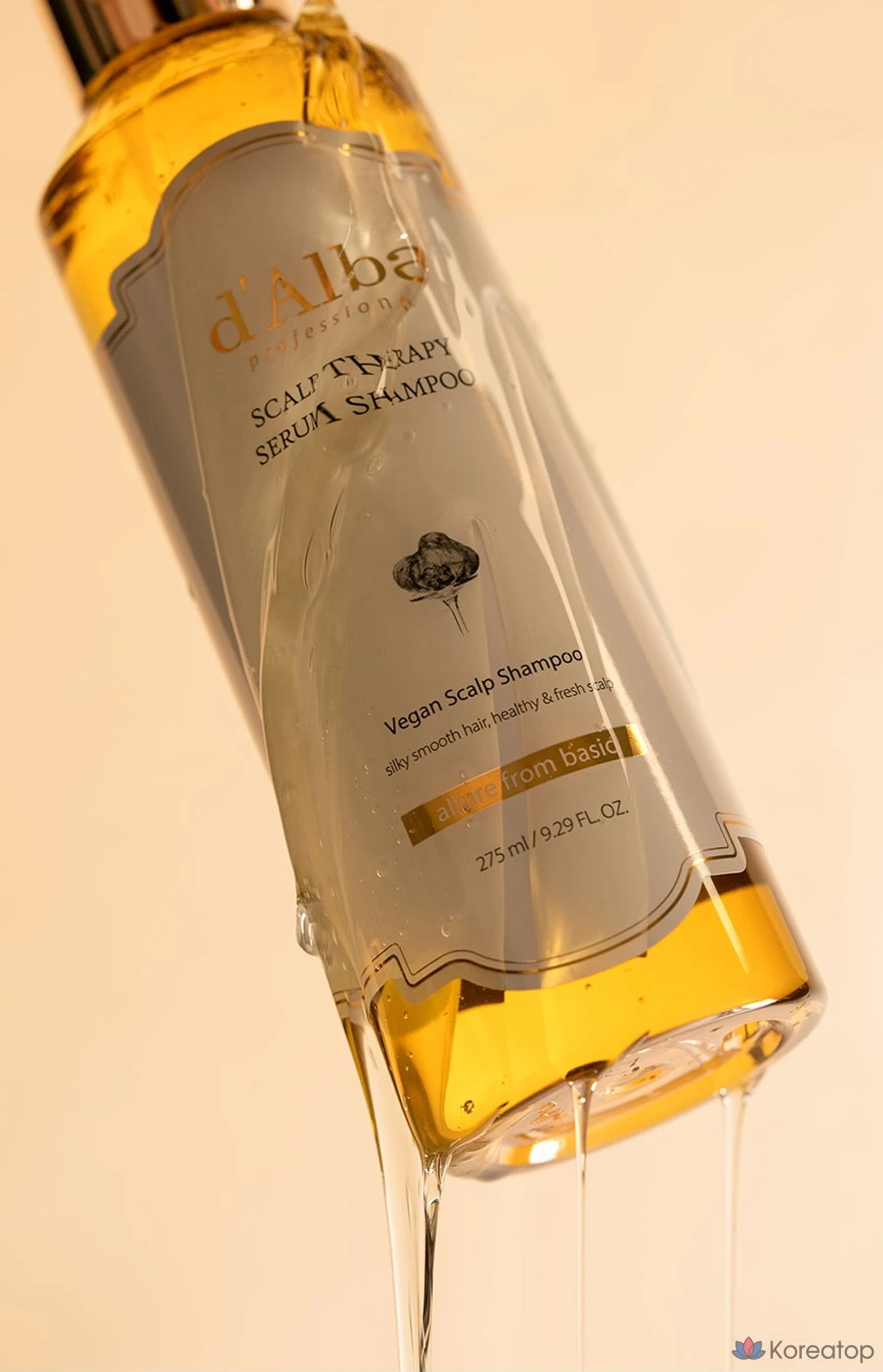 D'alba Professional Repairing Scalp Therapy Шампунь-сыворотка, 1 шт., 275 мл