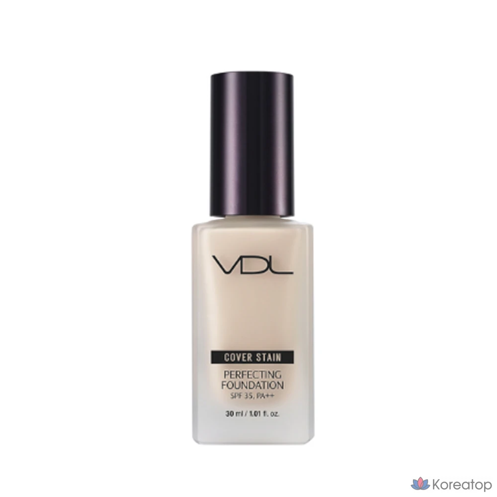 Тональный крем VDL Cover Stain Perfecting Foundation, 30 мл, 1 шт., цвет ваниль V03