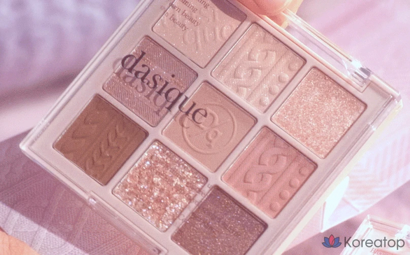 Палитра теней Daisique, 16 оттенков фиолетового цвета, 1 шт., фото 4