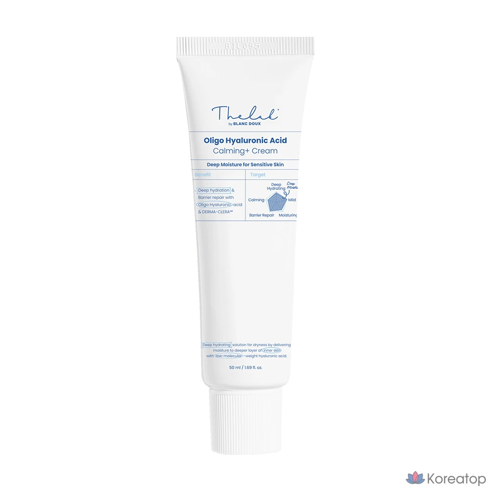 Успокаивающий крем с гиалуроновой кислотой The Lab by Blanc Doux Oligo, 50 мл, 1 шт.