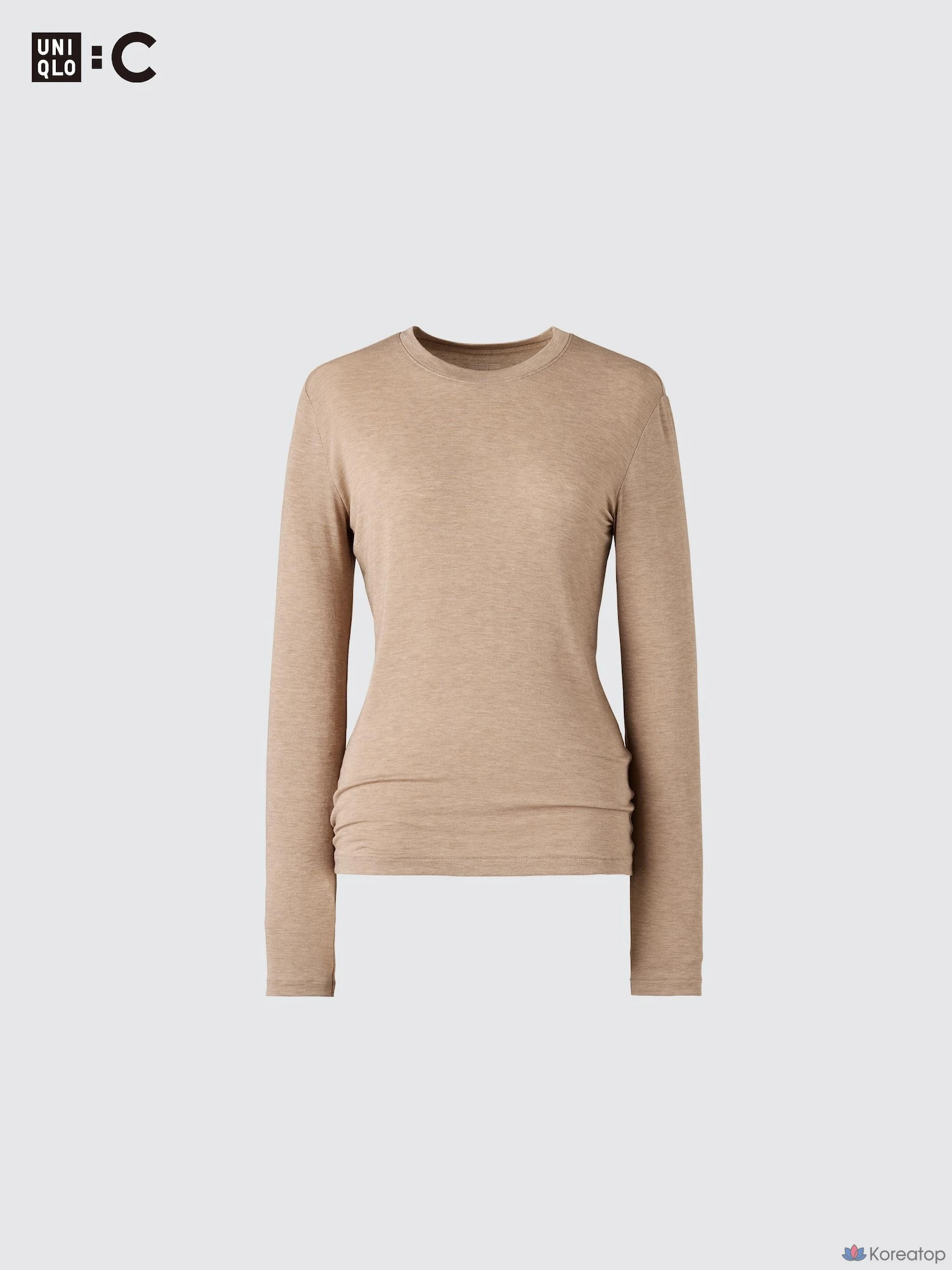 Футболка Uniqlo HEATTECH Cashmere Blend Crew Neck Long Sleeve Extra Warm