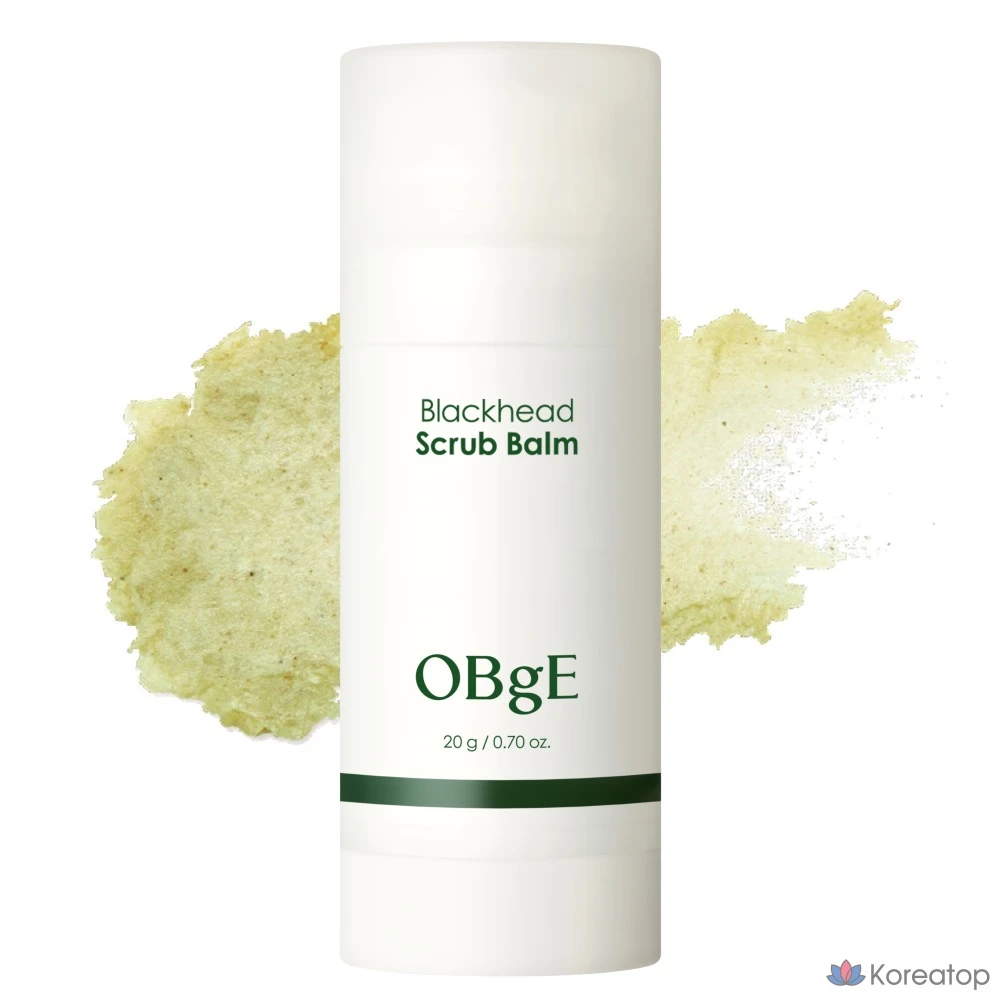 Бальзам-скраб для лица OBge от черных точек, 20 г, 1 шт.