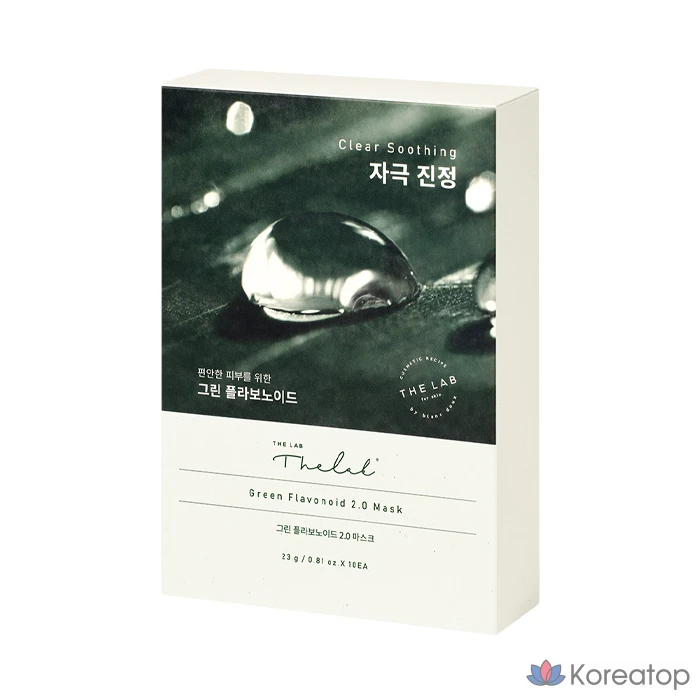 Маска THE LAB by blanc doux Green Flavonoid 2.0, 10 шт., 1 упаковка