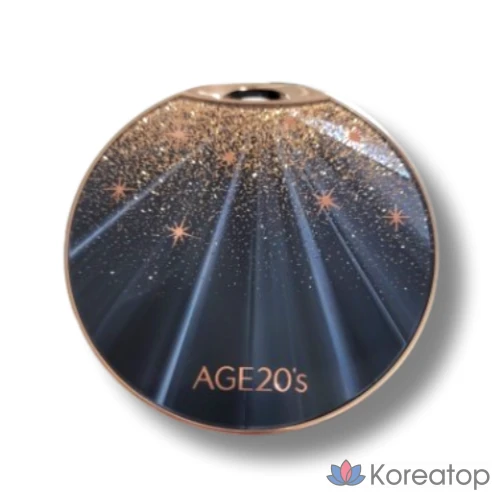 Набор из 20 ручек AGE 20S Black Gold Edition в футляре + 2 сменных блока № 21, № 21 светло-бежевый, по 1 шт.