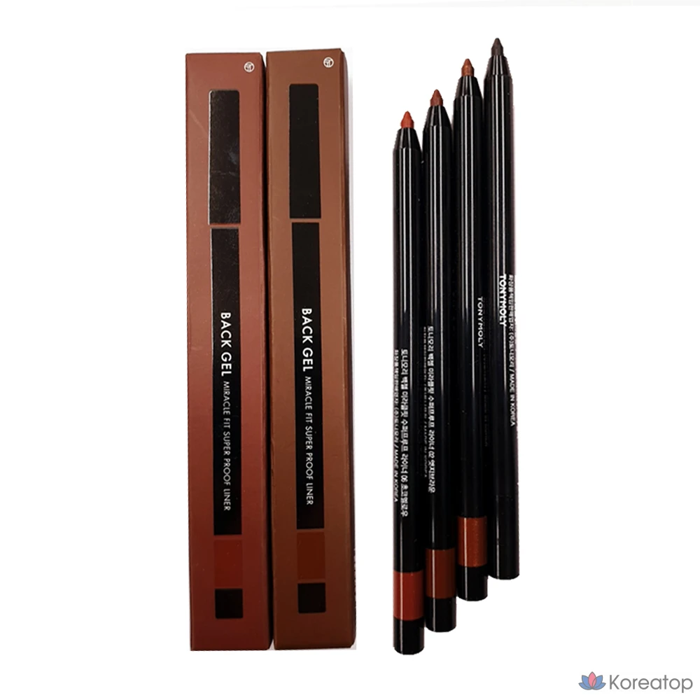 Подводка для спины Tony Moly Back Gel Miracle Fit Superproof Liner, цвет 02 Edge Brown, 1 шт.
