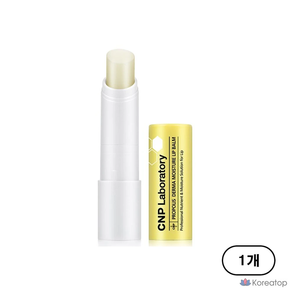 Увлажняющий бальзам для губ CNP Cha & Park Propolis Derma Moisture, базовый, 4 г, 1 шт.