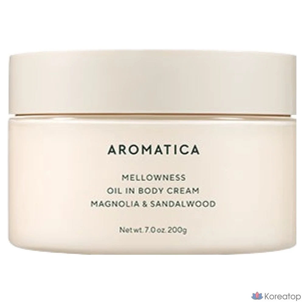 Масло для тела Aromatica Mellowness с магнолией и сандалом, 200 г, 1 шт.