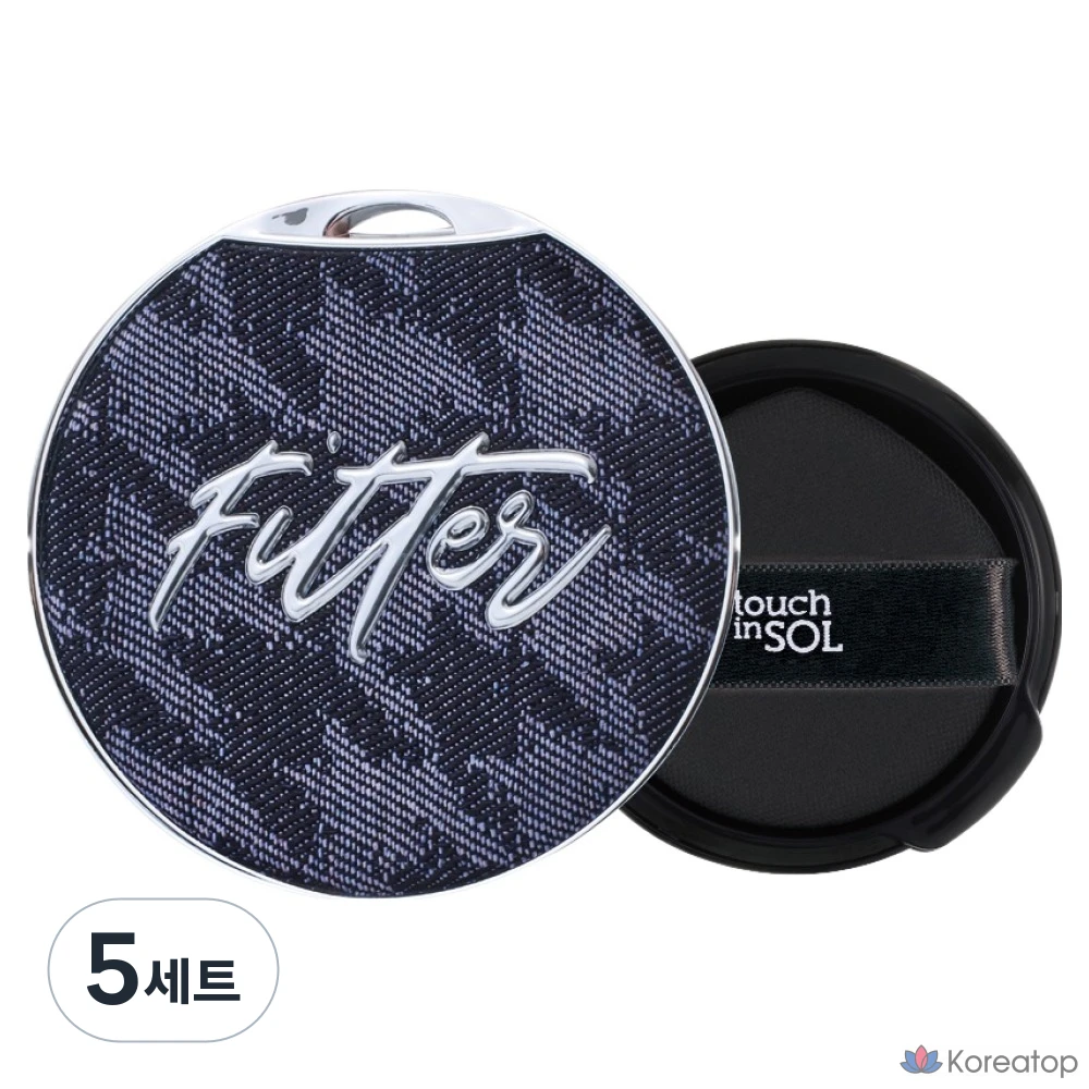 Touch in Sol Pretty Filter Touch Cover Semi-Matte Cushion (12 г) + сменный блок (12 г), № 17, фарфор, 5 комплектов.